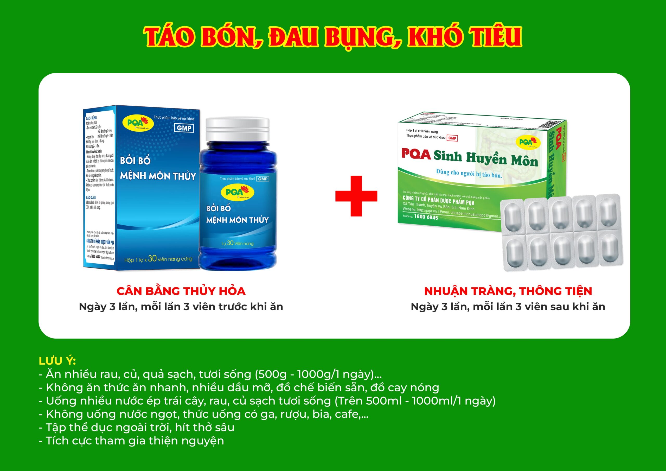 Kết hợp 2 sản phẩm sinh huyền môn