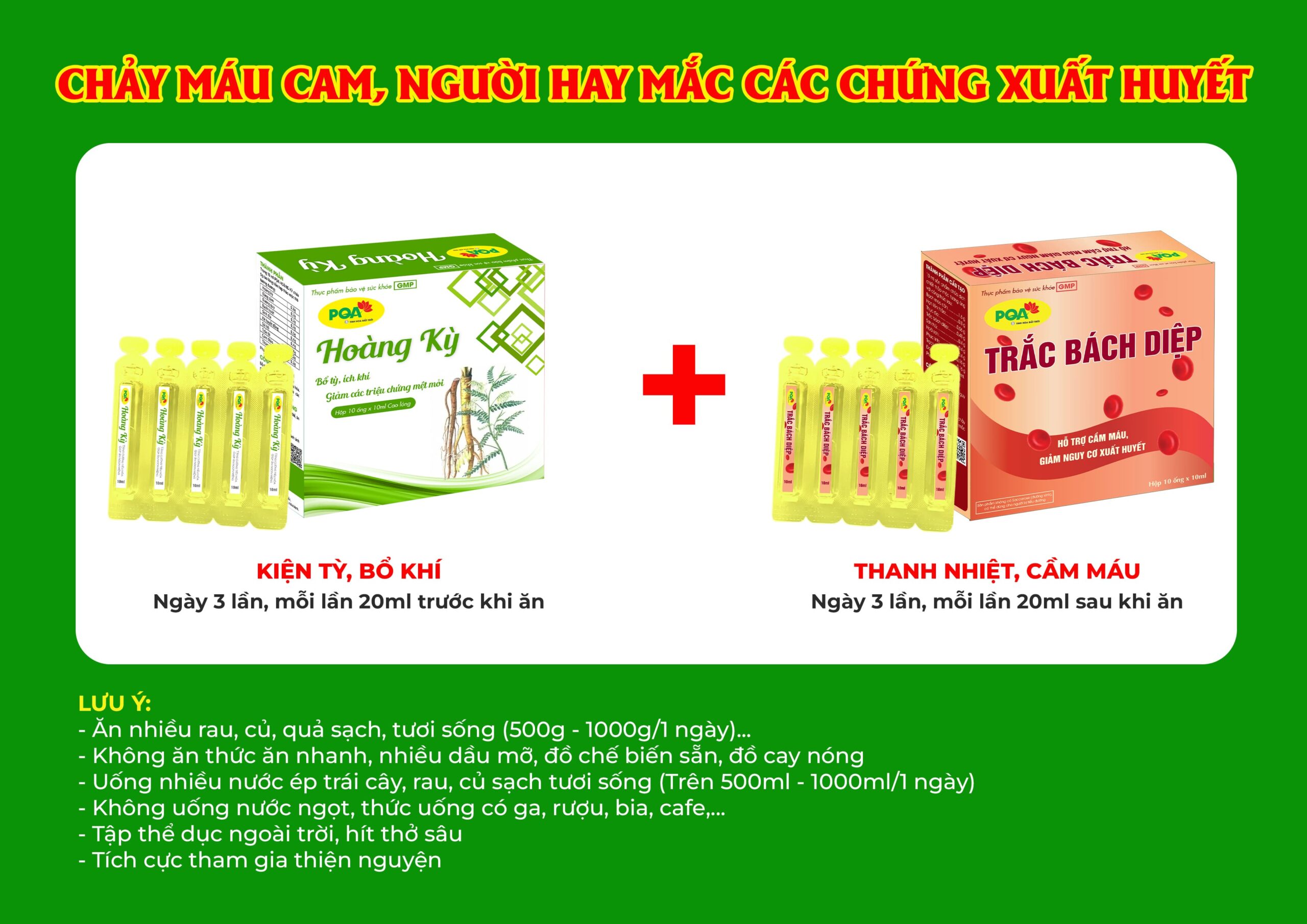 Kết hợp 2 sản phẩm Trắc Bách diệp