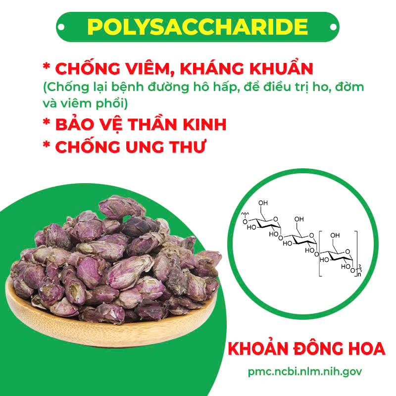 Thành phần hoá học Cốm Hen Suyễn
