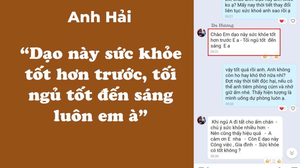 Feedback Cao lỏng Ho hen