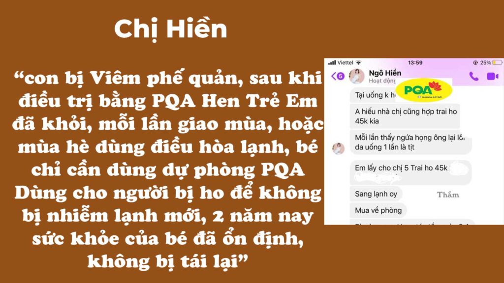 Feedback Dùng cho người bị ho