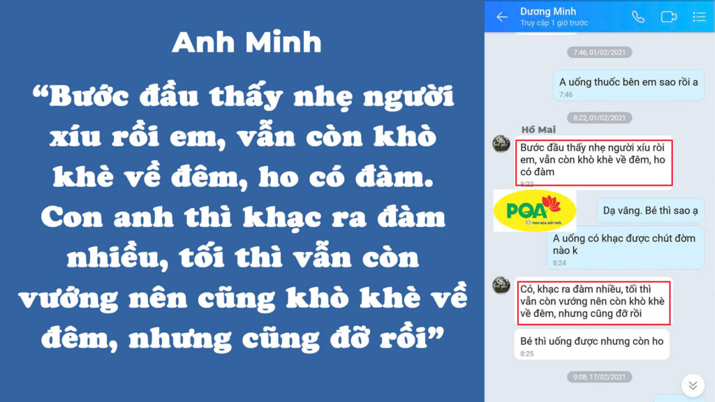 Feedback Phế quản vên nang