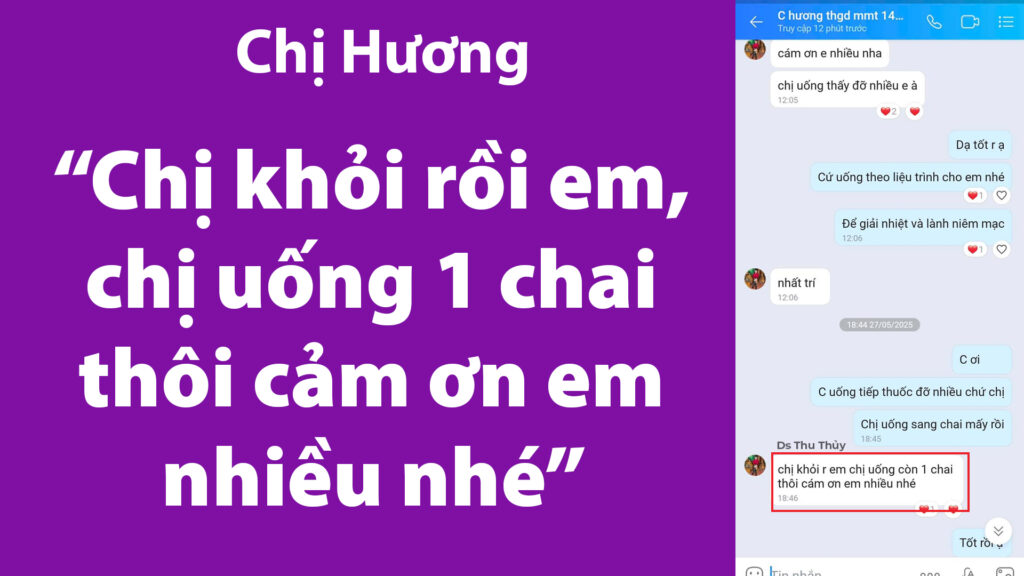 Feedback Thanh nhiệt giải độc