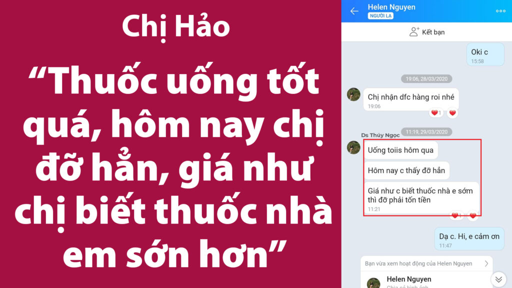 Feedback Thanh nhiệt giải độc
