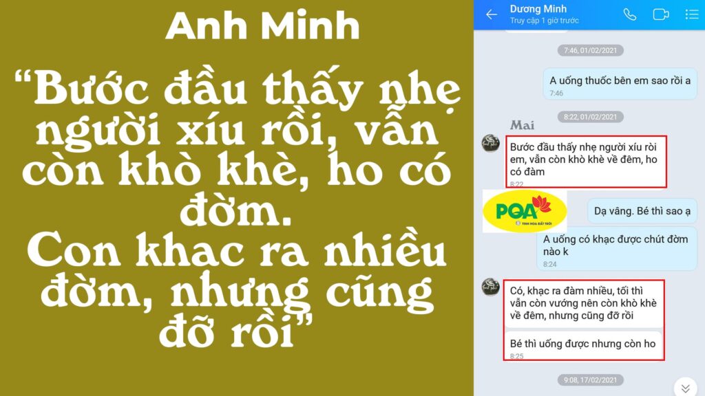 Feedback Viên Nén PQA Phế Quản