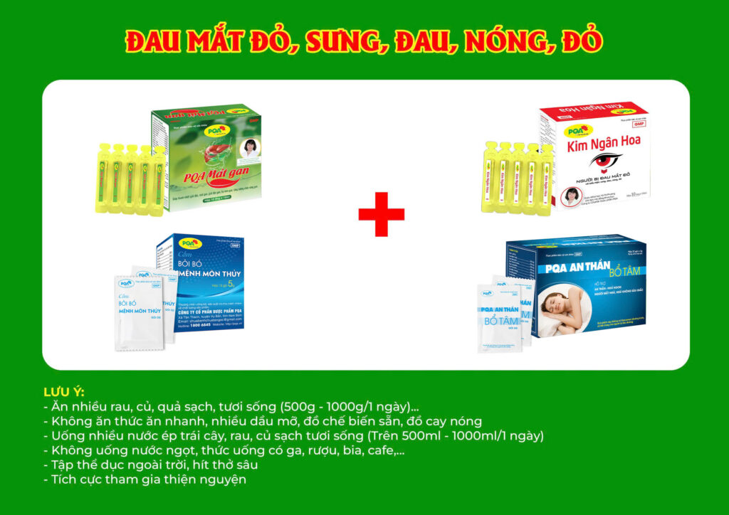 Kết Hợp 4 sản phẩm Kim Ngân Hoa