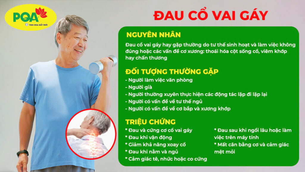 Nguyên nhân và triệu chứng đau cổ vai gáy