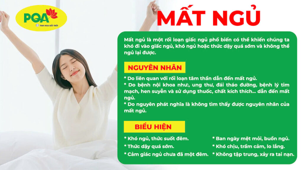 Nguyên nhân và triệu chứng của mất ngủ 