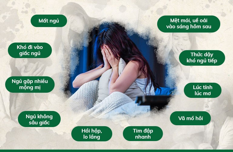 Biểu hiện của mất ngủ