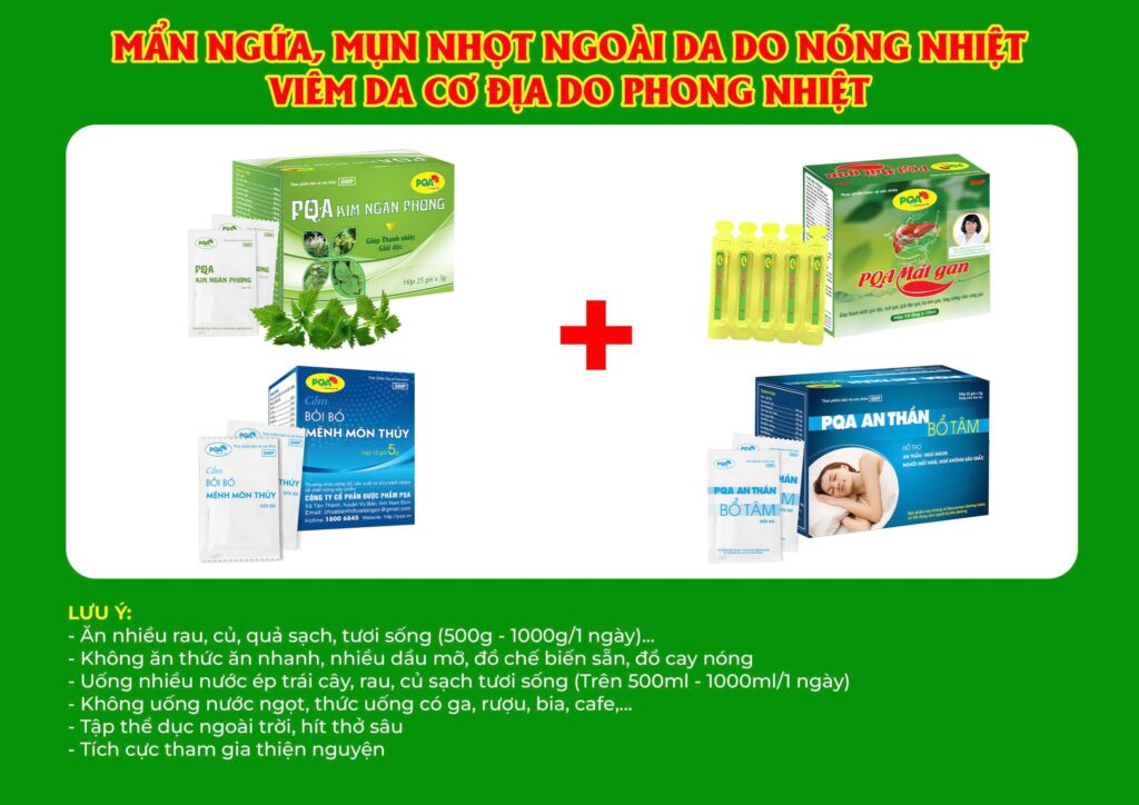 Kết hợp 4 sản phẩm Kim Ngân Phong