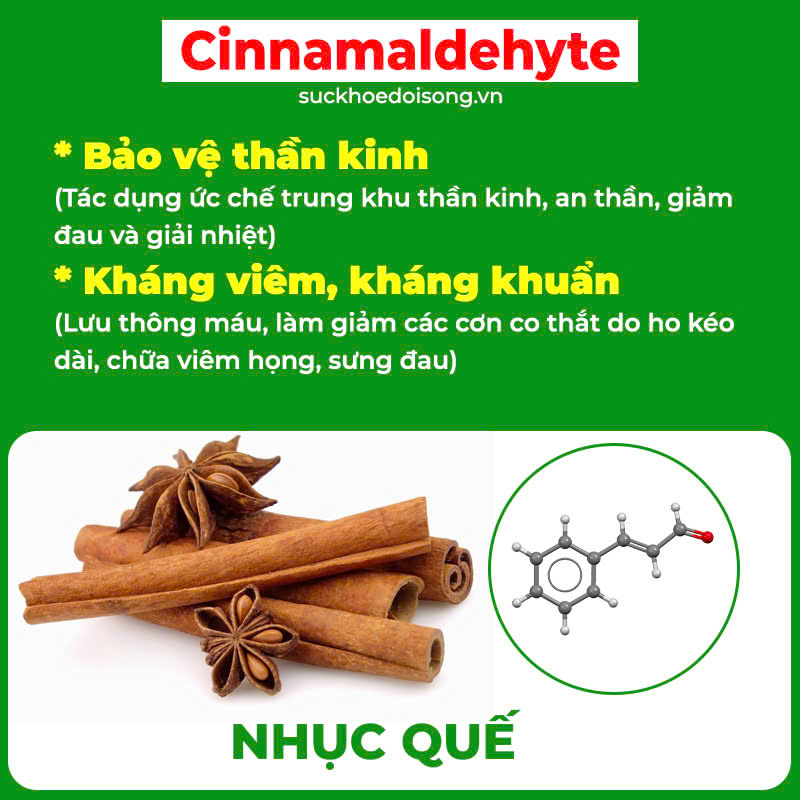 Thành phần hoa học PQA dùng cho người bị ho