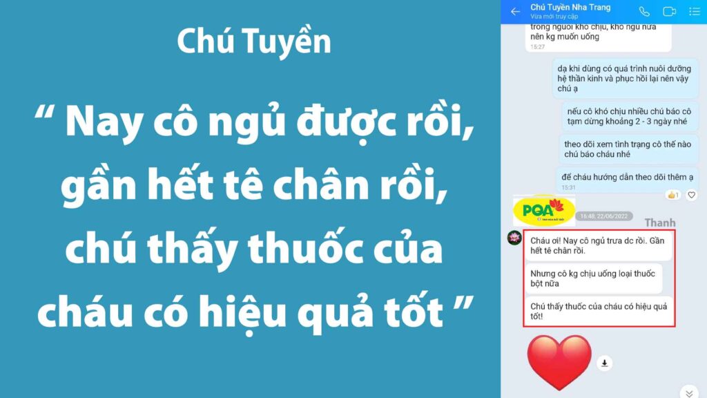 Feedback Thanh Tâm phục thần