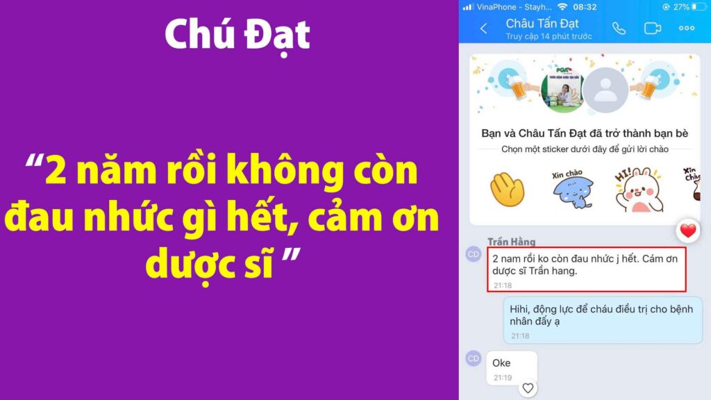 Feedback Thoái hoá khớp
