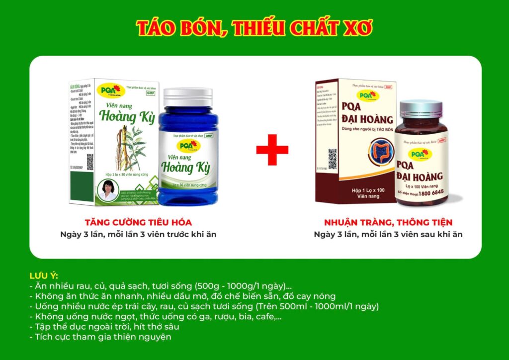 Kết hợp 2 sản phẩm Đại Hoàng