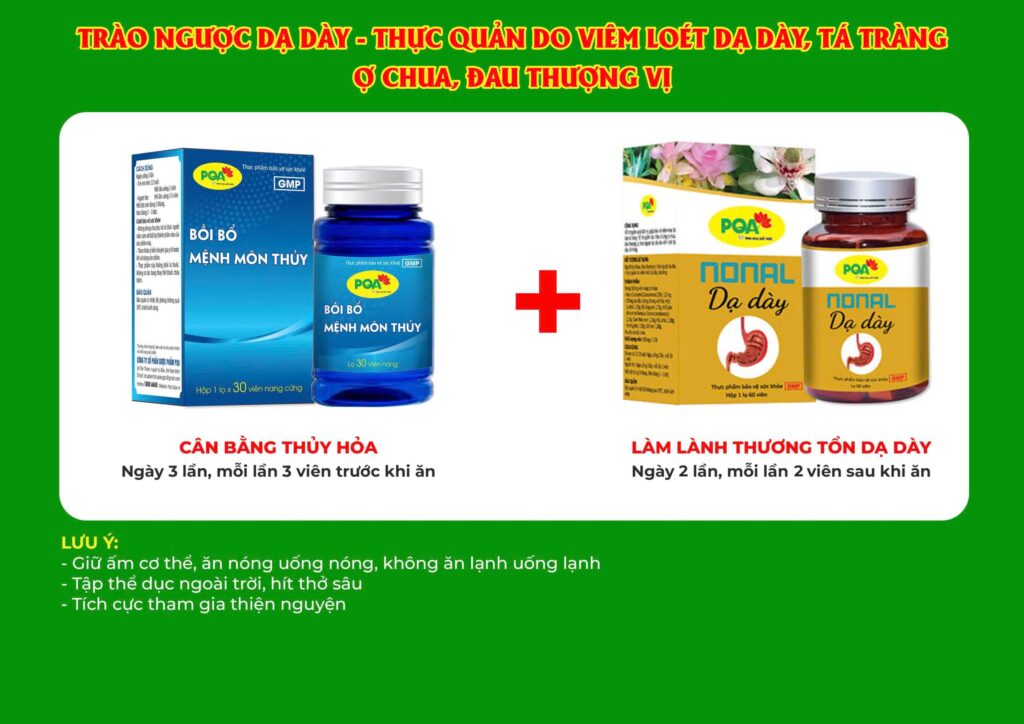 Kết hợp 2 sản phẩm Nonal Dạ Dày