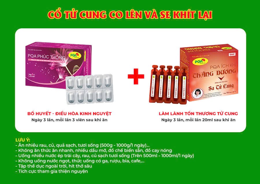 Kết hơp 2 sản phẩm Phúc Thống