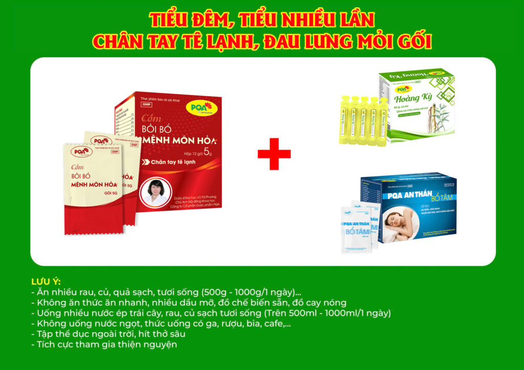 Kết hợp 3 sản phẩm mệnh môn hoả