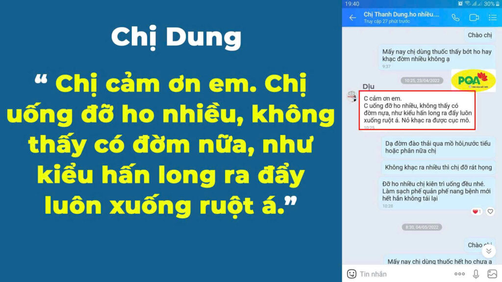 Feedback Cốm ho hen