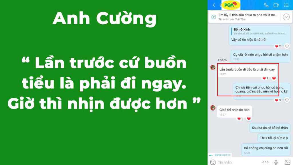 Feedback Tiểu đêm