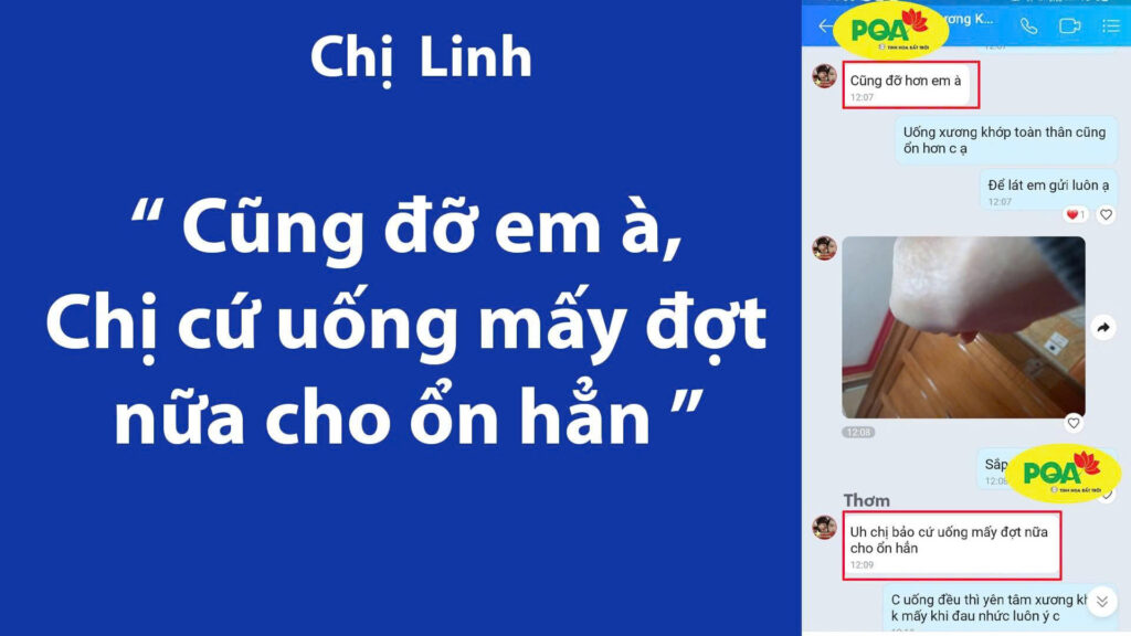 Feedback Xuyên khung xương khớp 