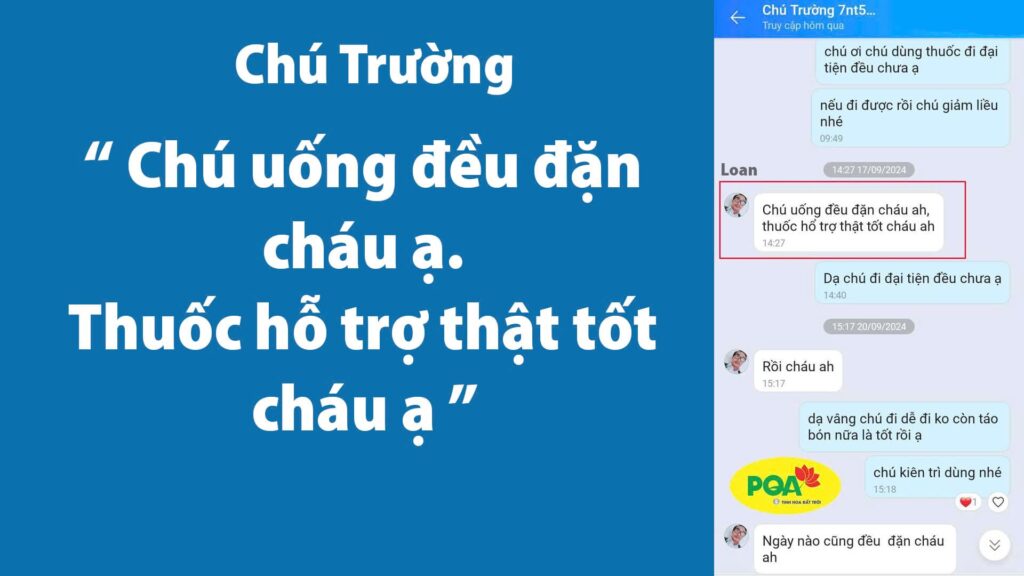 Feedback cốm mệnh môn thuỷ 