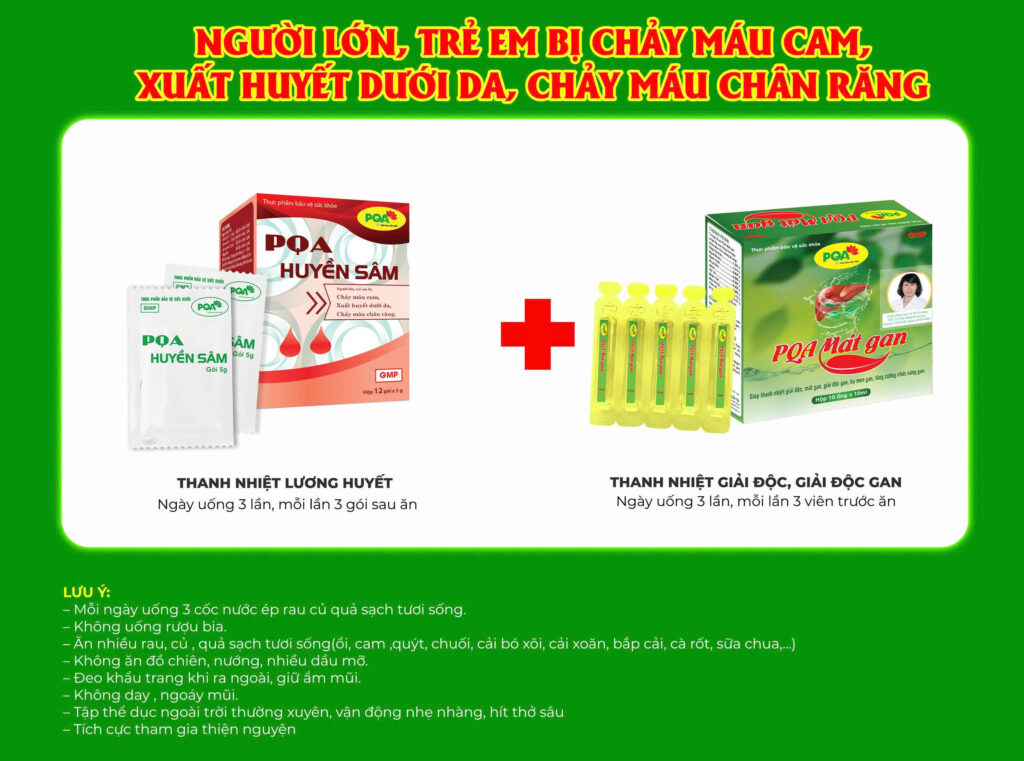 Kết hợp 2 sản phẩm Huyền sâm