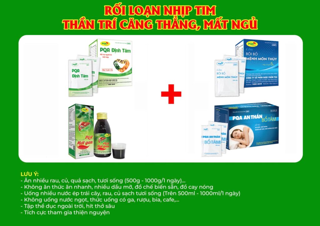 Kết hợp 4 sản phẩm định tâm