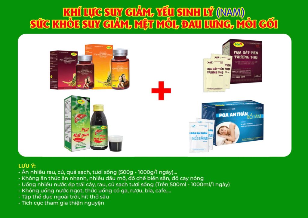 Kết hợp 4 sản phẩm mật nhân