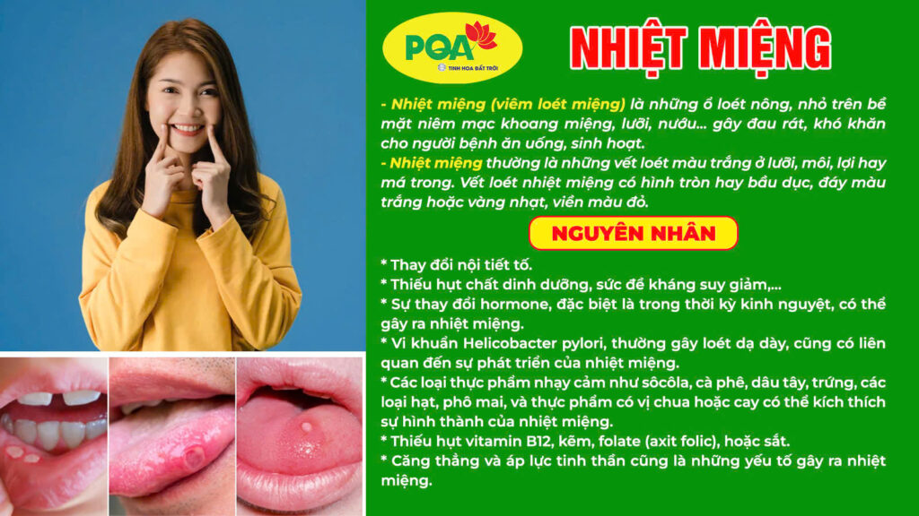 Nguyên nhân triệu chứng tam hoàng giải độc