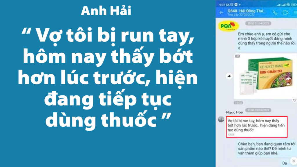 Feedback Kê huyết đằng 