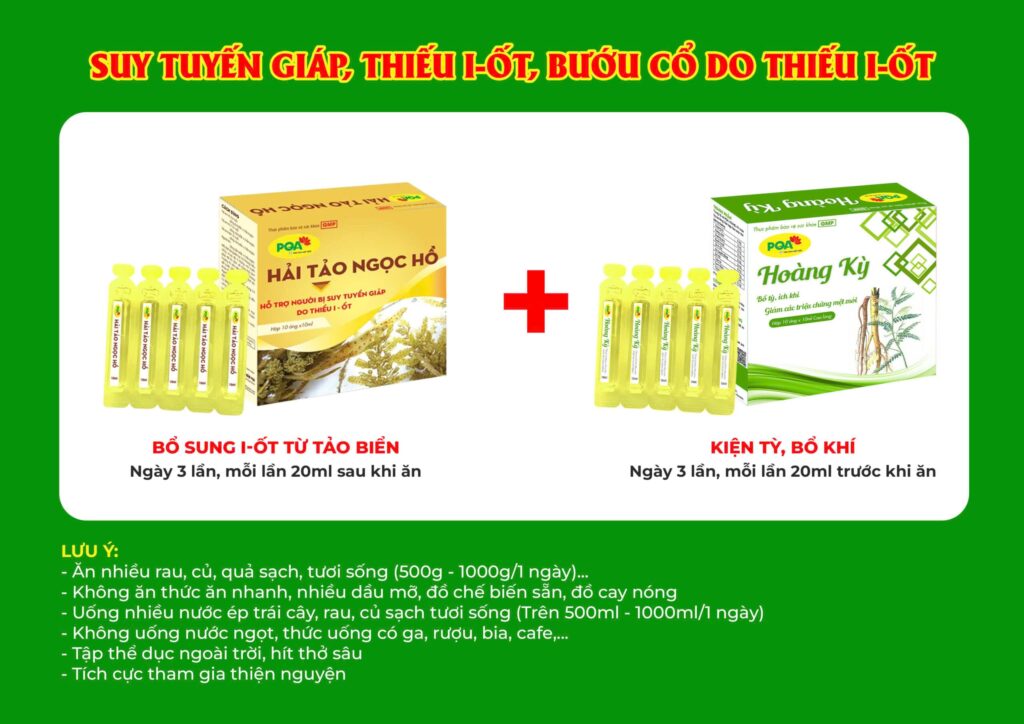 Kết hợp 2 sản phẩm hải tảo ngọc hồ