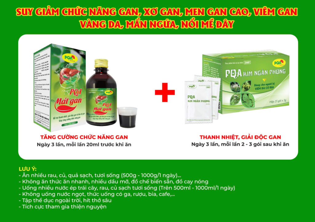 Kết hợp 2 sản phẩm mát gan 250