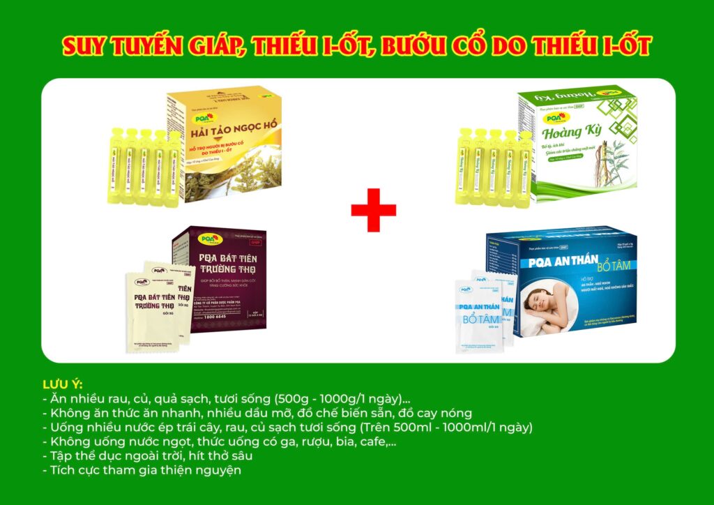 Kết hợp 4 sản phẩm hải tảo ngọc hồ