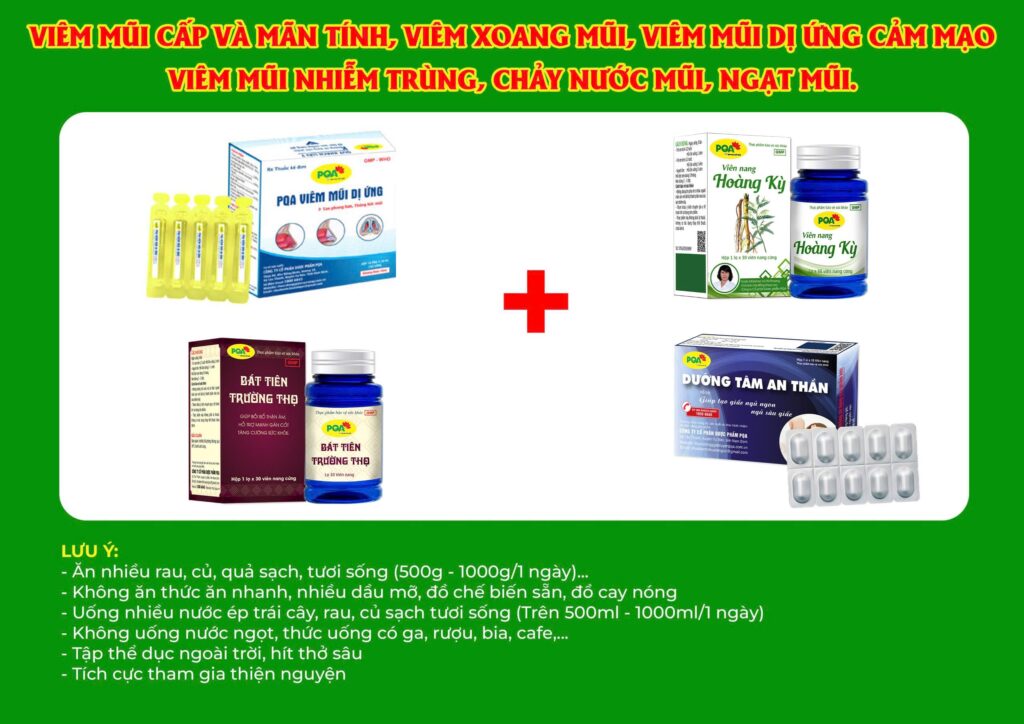 Kết hợp 4 sản phẩm viêm mũi dị ứng - Copy