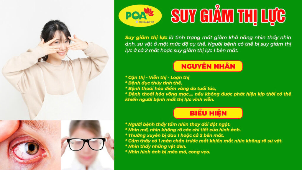 Nguyên nhân triệu chứng sáng mắt