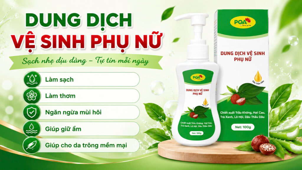 Pano dung dịch vệ sinh