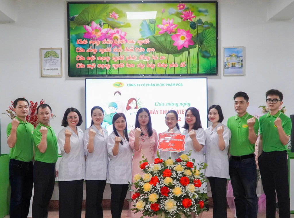 Dược phẩm PQA chào mừng ngày thầy Thuốc Việt Nam 5
