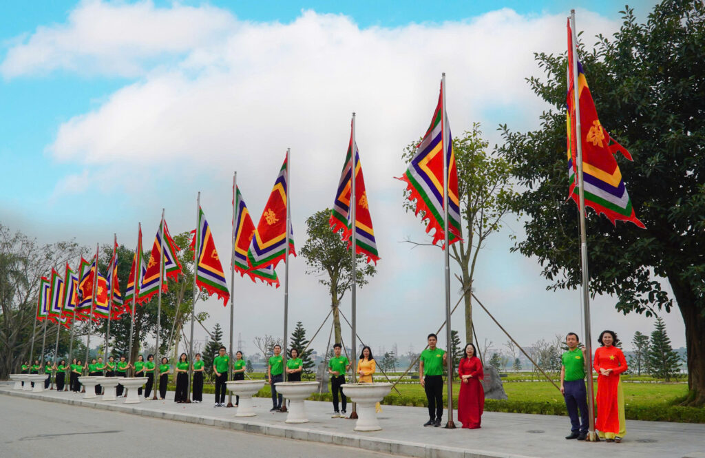 Dược phẩm PQA tại Lễ dâng cờ Đền Trần