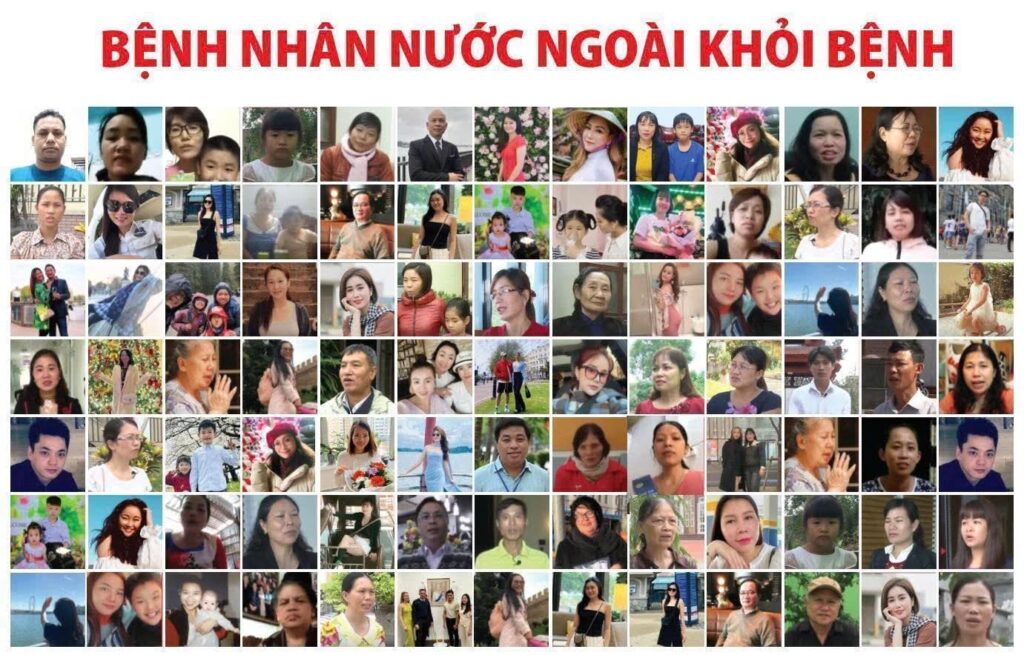 Bệnh nhân nước ngoài khỏi bênh