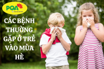 Các bệnh thường gặp vào mùa hè