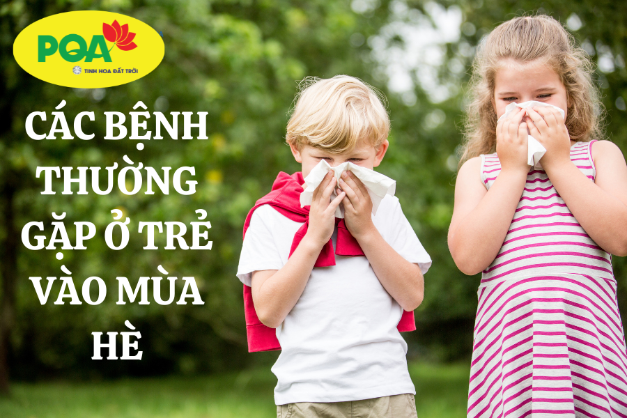 Các bệnh thường gặp vào mùa hè