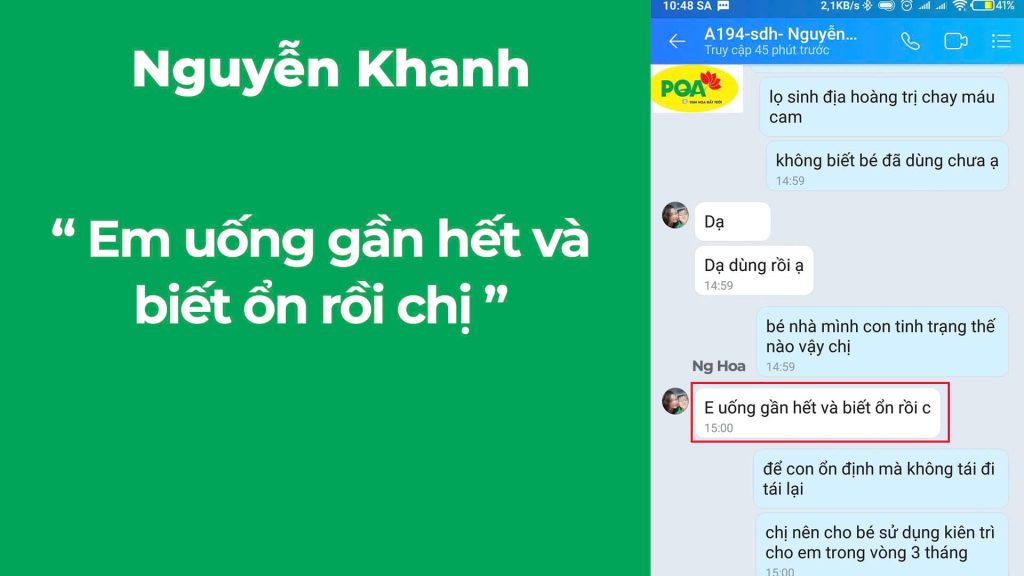 Feedback sinh địa hoàng