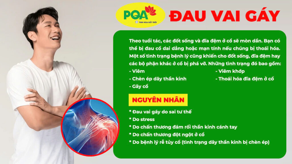 Nguyên nhân dẫn đến đau vai gáy