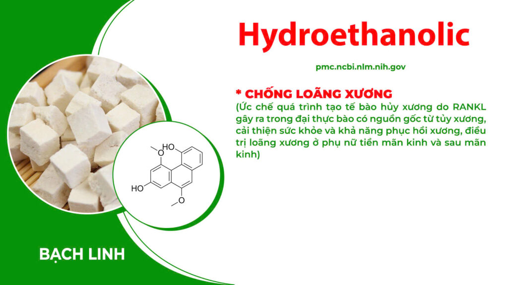 Thành phần hoá học xương khớp cốm