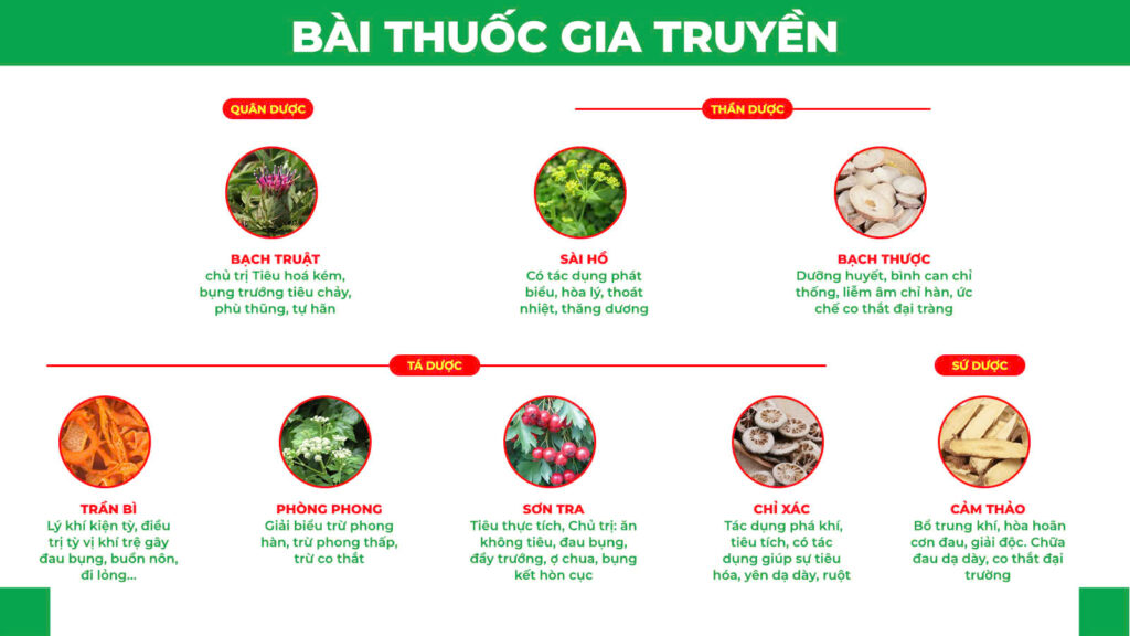 Bài thuốc gia truyền đại tràng ống