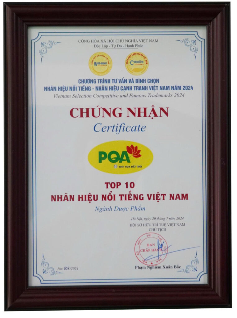Nhãn hiệu nổi tiếng Việt nam