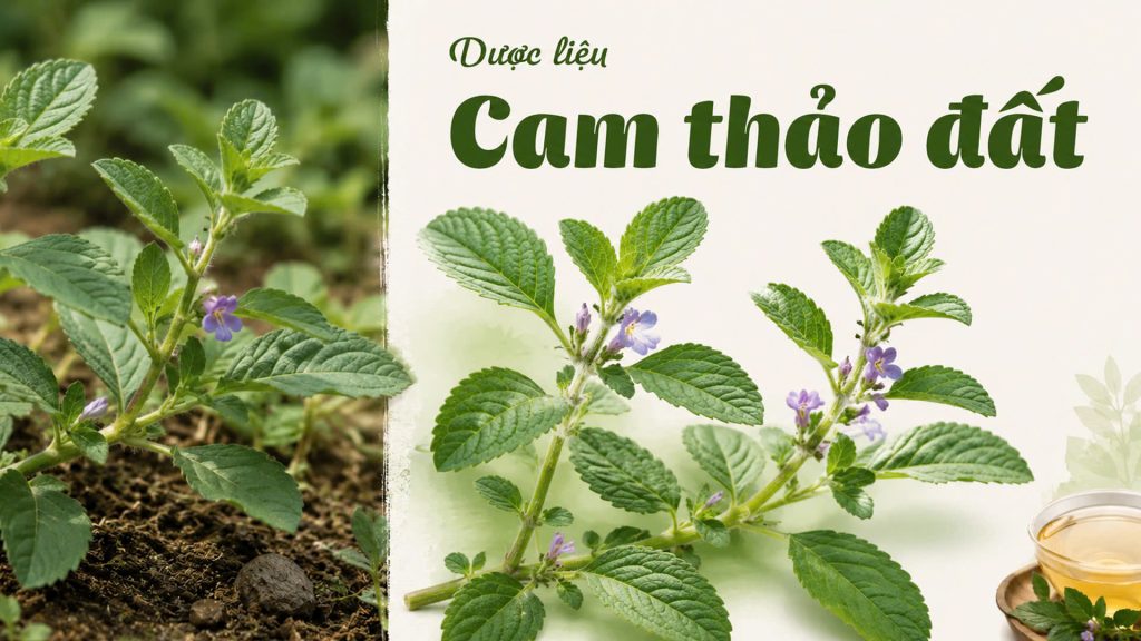 Dược liệu cam thảo đất