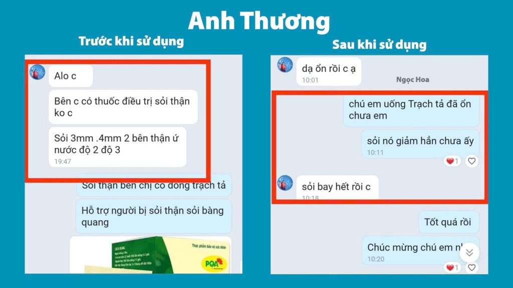 Feedback trạch tả