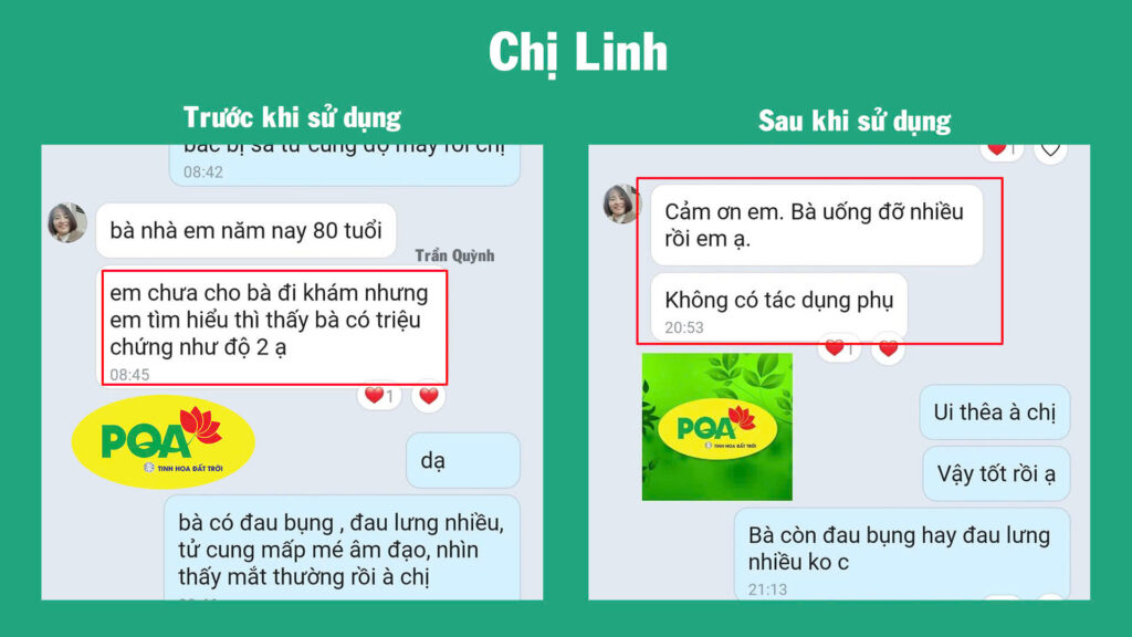 Feedback trước sau Ích khí thăng dương 