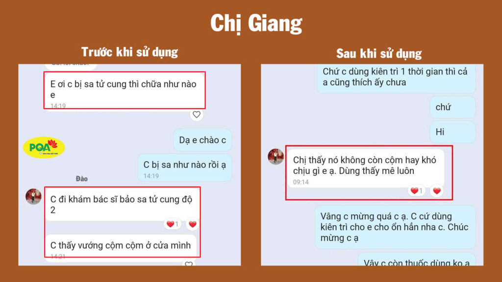 Feedback trước sau Ích khí thăng dương 